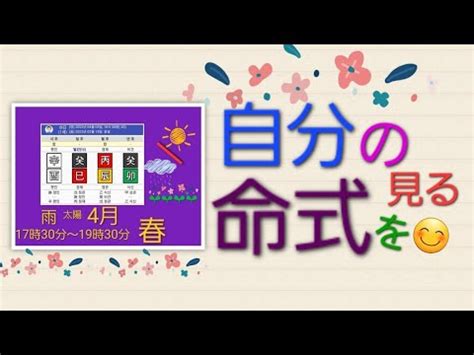 年柱 月柱 日柱|四柱の意味